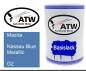 Preview: Mazda, Nassau Blue Metallic, G2: 500ml Lackdose, von ATW Autoteile West.